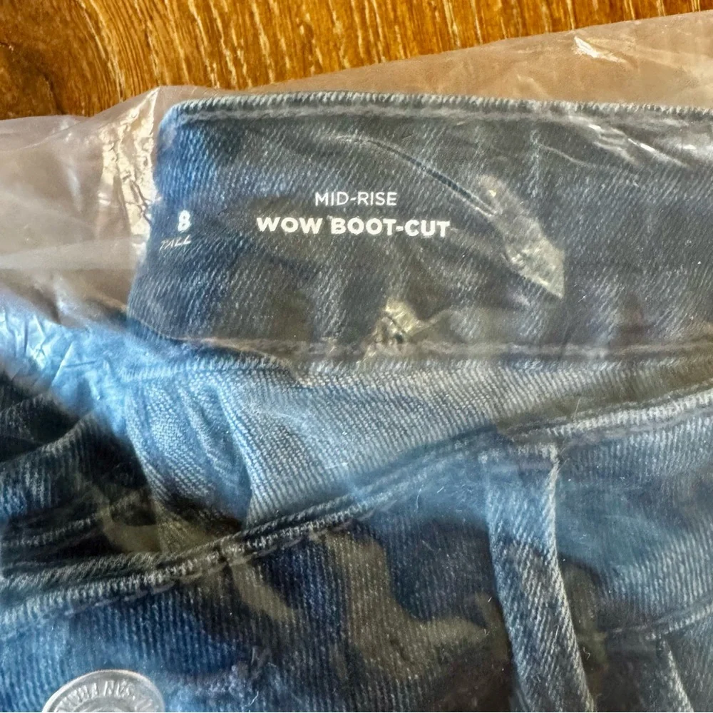 NIP Old Navy WOW mid rise boot cut jeans 8T - Picture 4 of 9